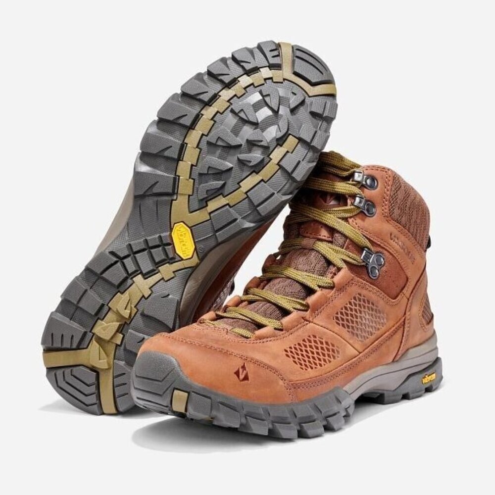Vasque Men's‎ Talus Mid Waterproof Hiking Boot Brown Leather NEW 7 M